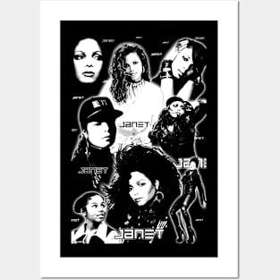 Janet Jackson Vintage Tour Concert Posters and Art